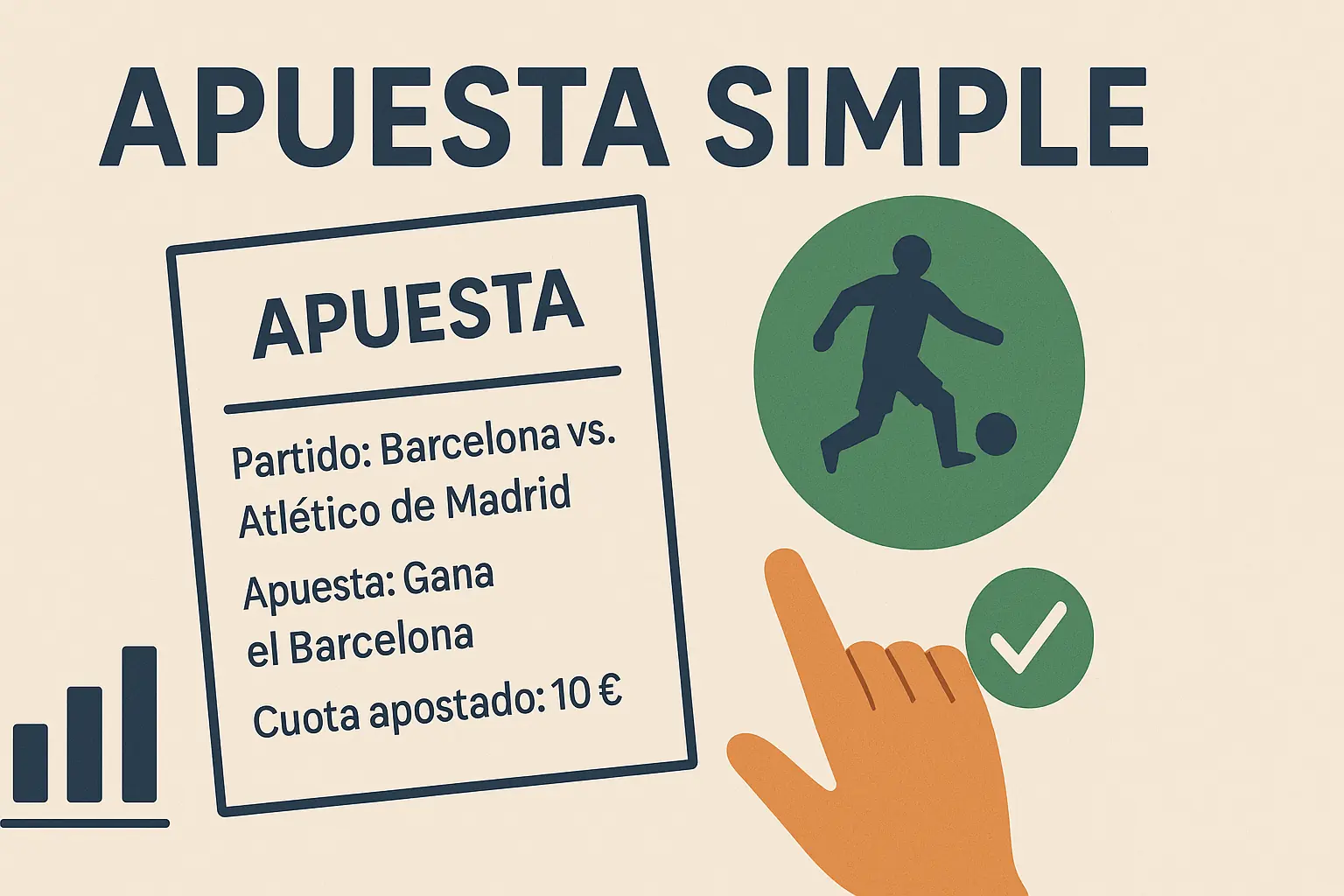 Apuesta simple: la forma más fácil de empezar en las apuestas deportivas